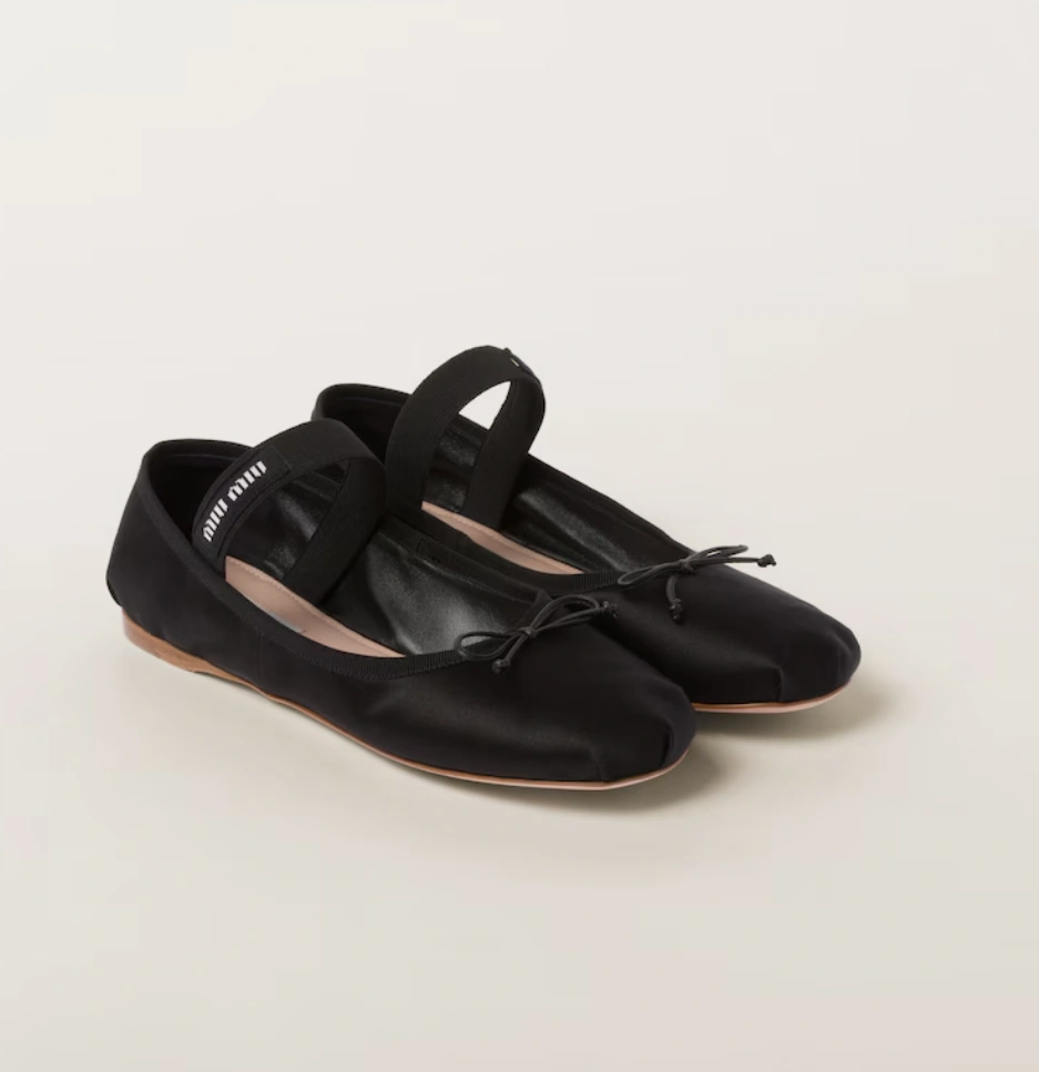 ballet flat miu miu